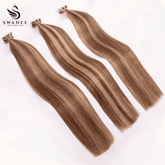 PU Tape In Hair Extensions P4/27 Highlight Tape Hair