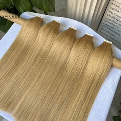 PU Tape In Hair Extensions 100% Remy Human Hair 27 Color