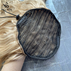 100% Human Hair Ponytail Extensions Body Wave #27