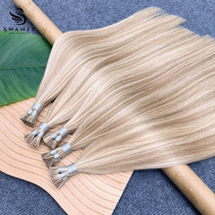 I Tip Pre Bonded Hair Extensions 100% Real Human Hair #P8/613