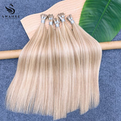 I Tip Pre Bonded Hair Extensions 100% Real Human Hair #P8/613