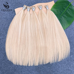 I Tip Pre Bonded Hair Extensions 100% Real Human Hair Pink Gold Blond #P18/613