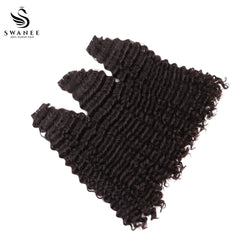 PU Tape In Hair Extensions Kinky Curly Double Drawn Tape In Hair 100% Virgin Hair Nature Black #1B