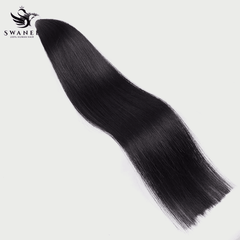 I Tip Pre Bonded Hair Extensions 100% Real Human Hair Jet Black #1