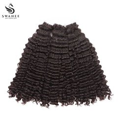 PU Tape In Hair Extensions Kinky Curly Double Drawn Tape In Hair 100% Virgin Hair Nature Black #1B