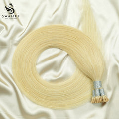 I Tip Pre Bonded Hair Extensions 100% Real Human Hair Blond #613