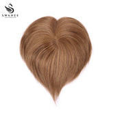 14x15cm Mono Base Human Hair Topper Hairpiece For Women #2