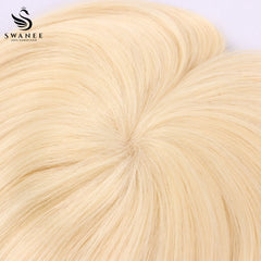 14x15cm Mono Base Human Hair Topper Hairpiece For Women #613