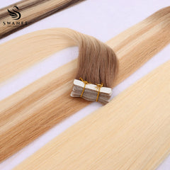 Virgin Hair Machine Weft Extensions 100% Human Hair #T5/55