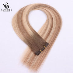 Genius Weft Hair Extensions 100% Remy Human Hair #RLDB