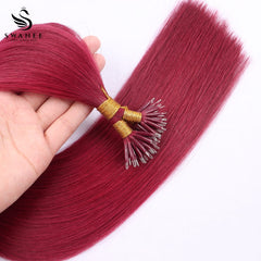 Nano Ring Hair Extensions 100% Remy Human Hair #530