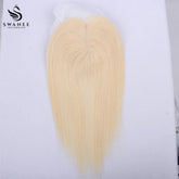 9x11cm Mono Base Human Hair Topper Hairpiece For Women #60