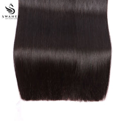 PU Tape In Hair Extensions Straight Double Drawn Tape In Hair 100% Virgin Hair Nature Black #1B
