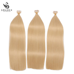 PU Tape In Hair Extensions Straight Double Drawn Tape In Hair 100% Virgin Hair Beach Blonde #613