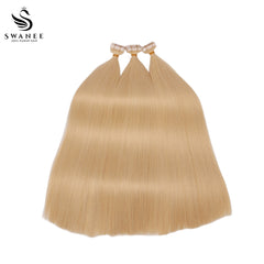 PU Tape In Hair Extensions Straight Double Drawn Tape In Hair 100% Virgin Hair Beach Blonde #613