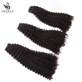 PU Tape In Hair Extensions Deep Curly Double Drawn Tape In Hair 100% Virgin Hair Nature Black #1B