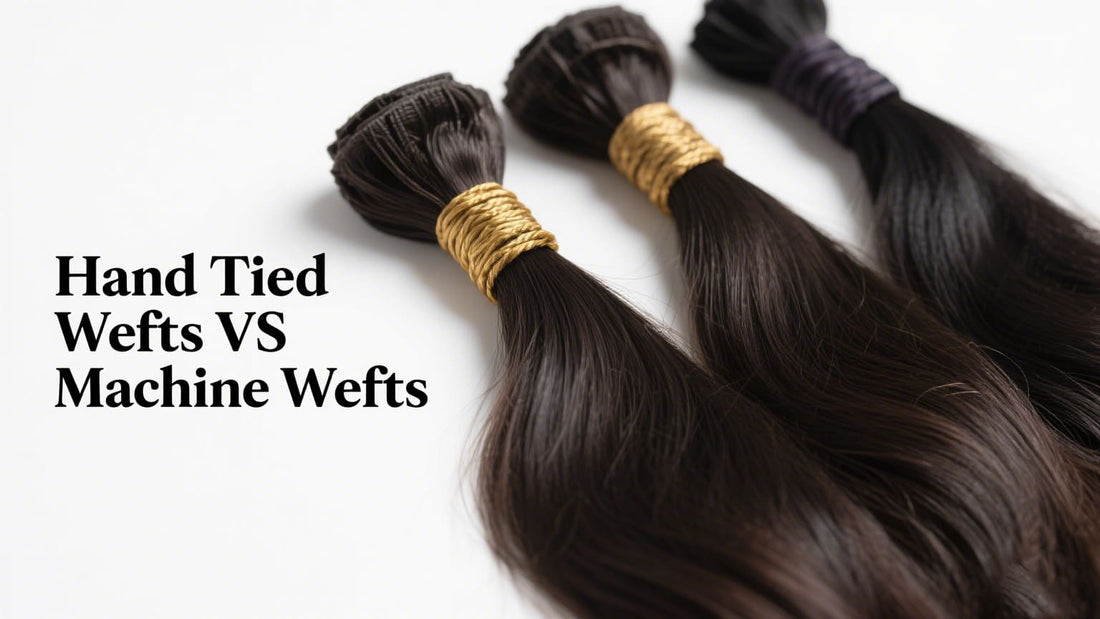 The Differences Between Hand-Tied Wefts and Machine-Tied Wefts