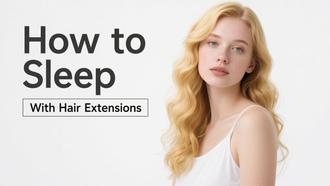 How to Sleep With Hair Extensions