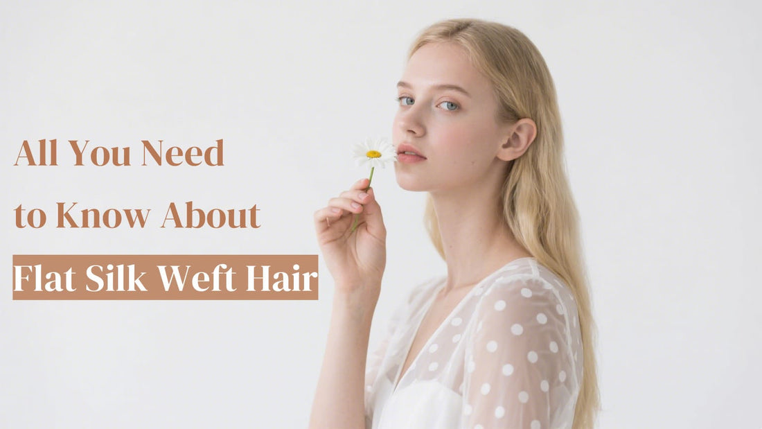 All You Need to Know About Flat Silk Weft Hair Extensions