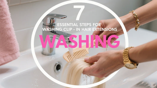 7 Essential Steps for Washing Clip-In Hair Extensions