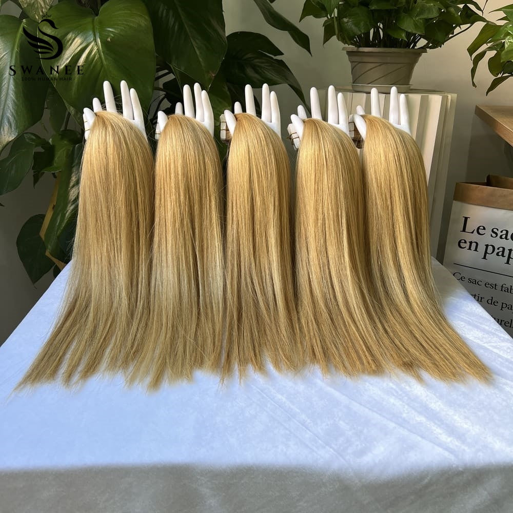 PU Tape In Hair Extensions 100% Remy Human Hair 27 Color