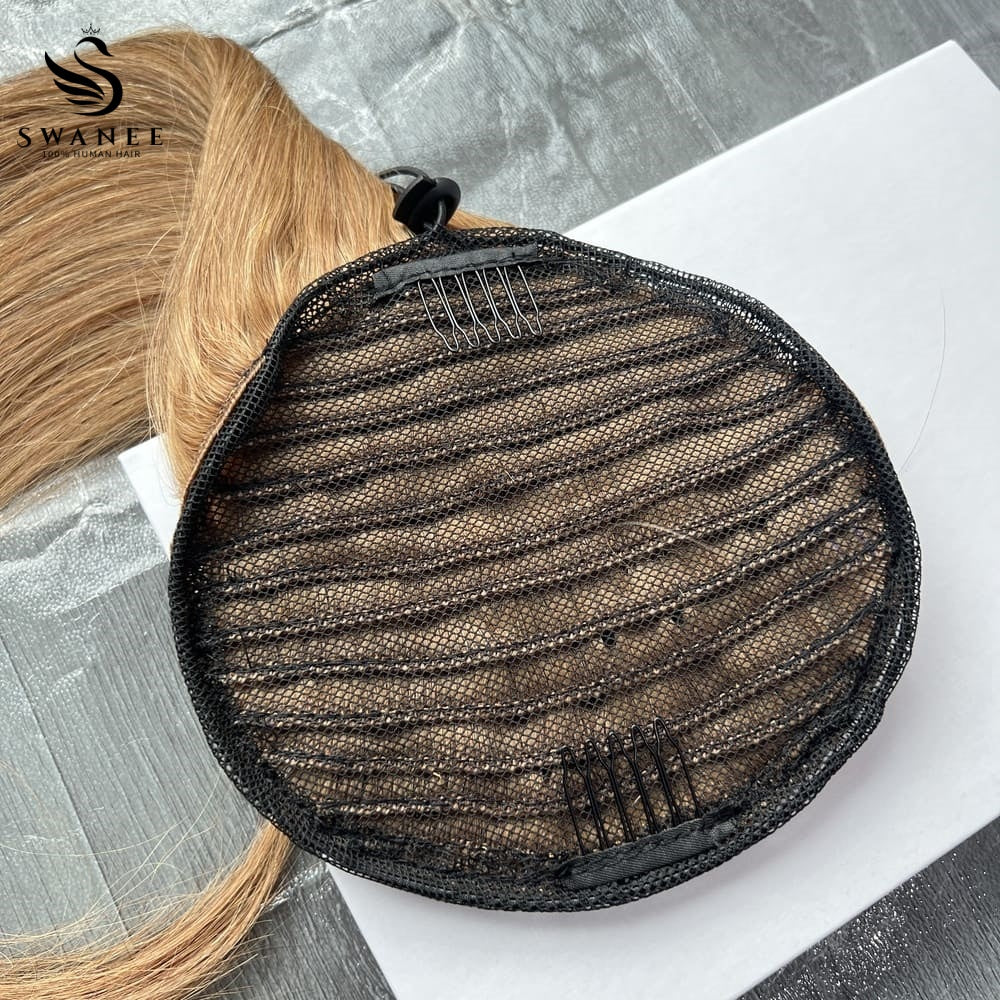 100% Human Hair Ponytail Extensions Straight #8