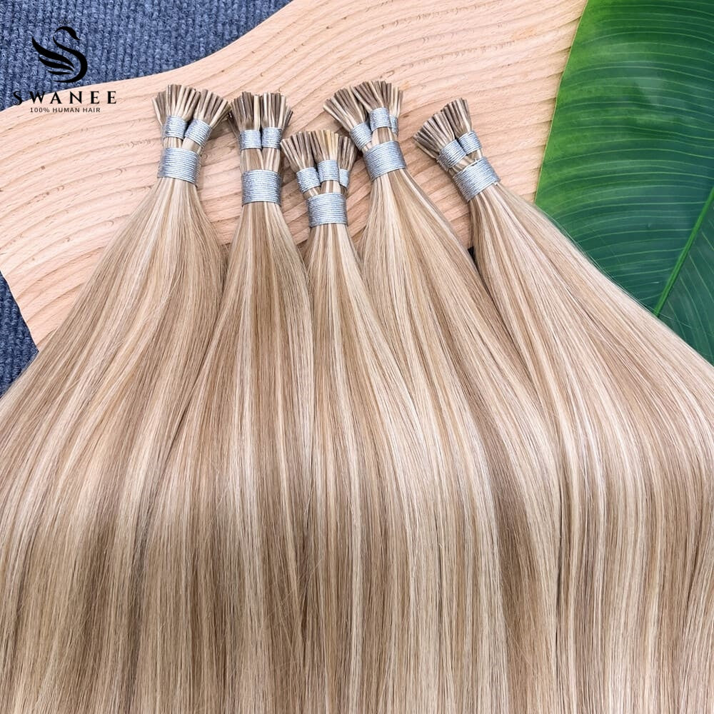 I Tip Pre Bonded Hair Extensions 100% Real Human Hair #P8/613