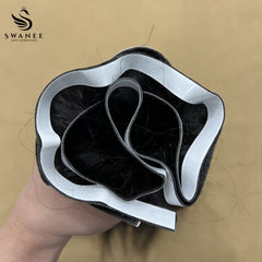 Virgin Hair Machine Weft Extensions 100% Human Hair Nature Black #1B