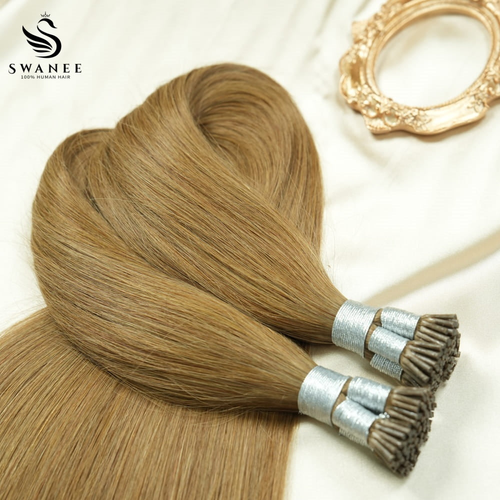 I Tip Pre Bonded Hair Extensions 100% Real Human Hair #8