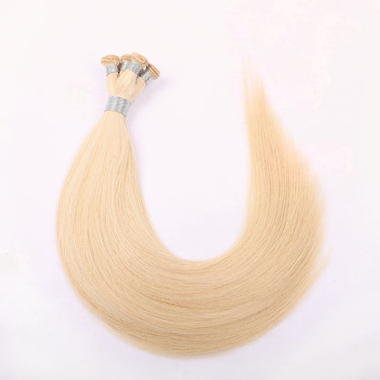 Genius Weft Hair Extensions 100% Human Hair Highlight Blonde P27/60