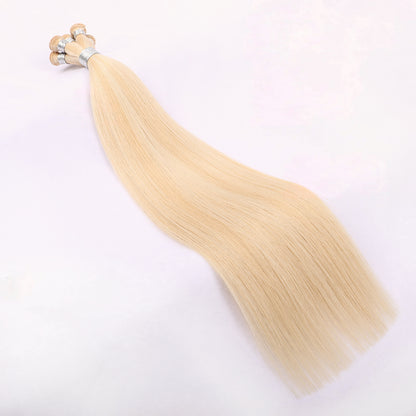 Genius Weft Hair Extensions 100% Human Hair Highlight Blonde P27/60