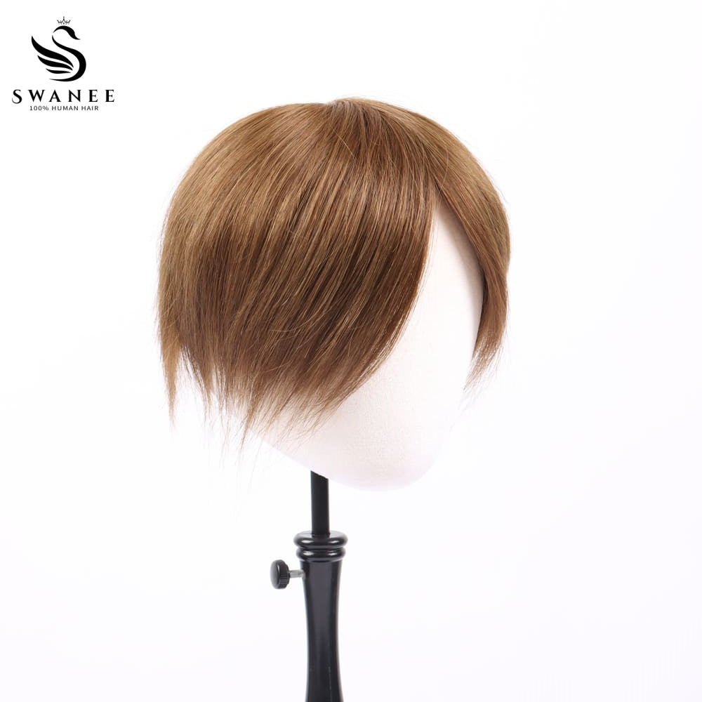 14x15cm Mono Base Human Hair Topper Hairpiece For Women #2