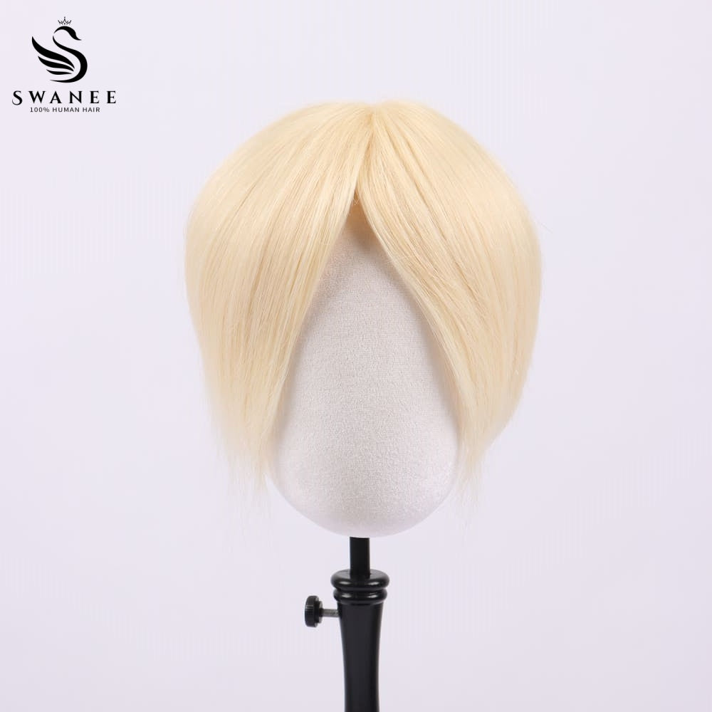 14x15cm Mono Base Human Hair Topper Hairpiece For Women #613